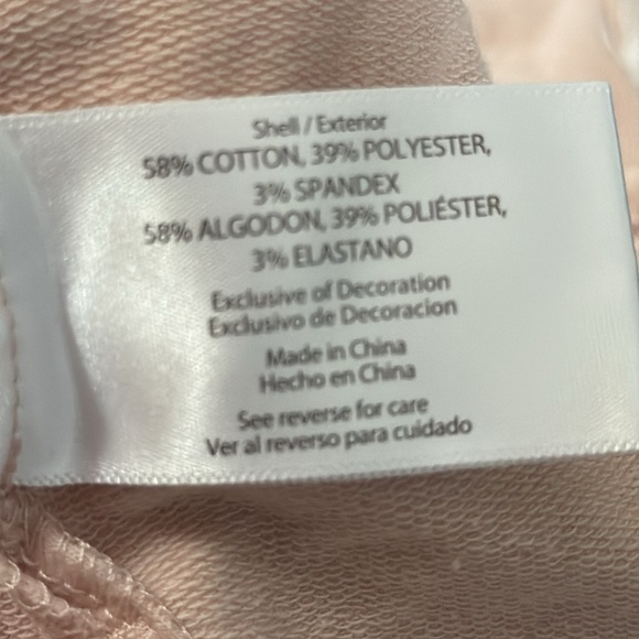 WILDFOX But First Cocktails Pink Lightweight Sweatshirt Size Medium - Picture 7 of 7